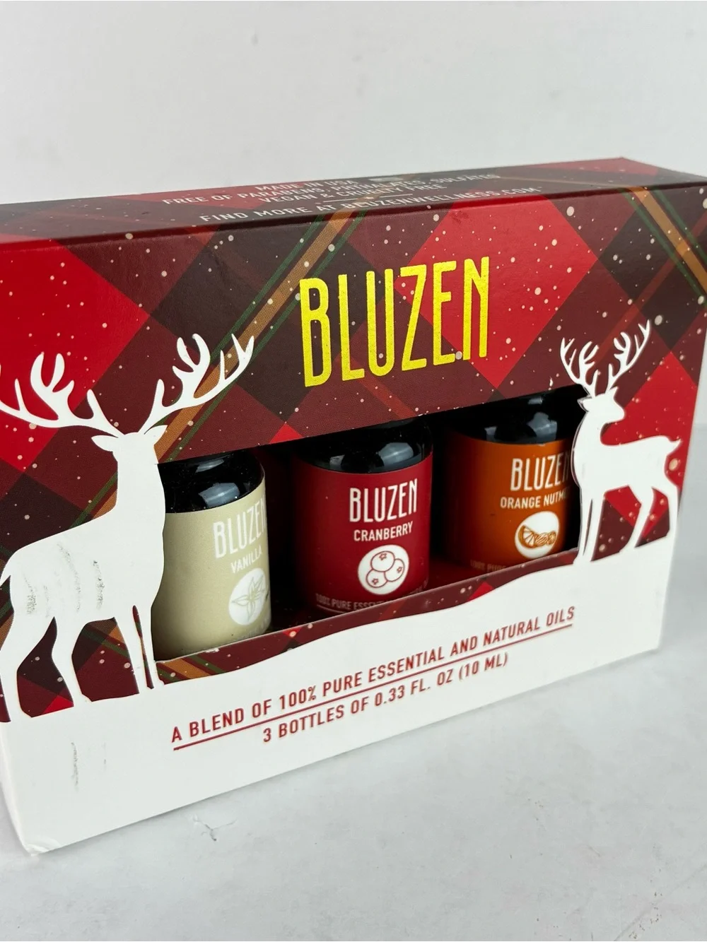 Bluzen 3-Pack Essential Oil Set NIP